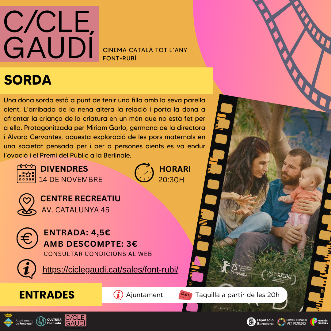 Cicle Gaudí a Font-rubí!