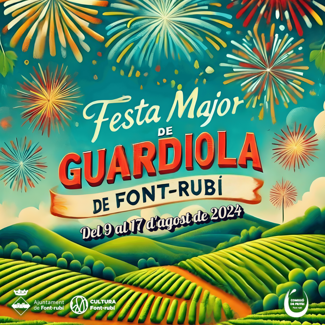 Programa de la Festa Major de Guardiola 2024