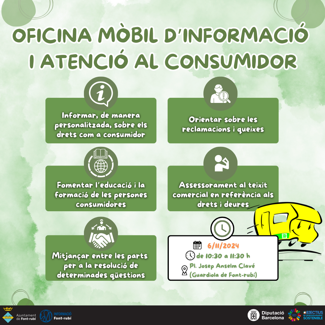 Oficina mòbil d'informació i d'atenció al consumidor