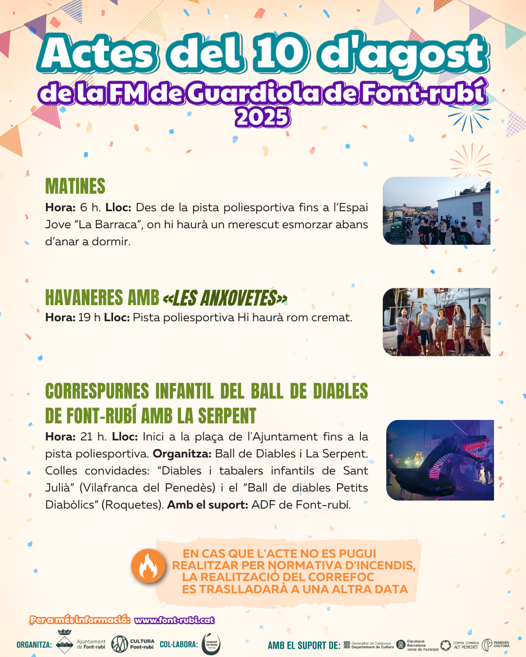 Festa Major de Guardiola - 10 d'agost