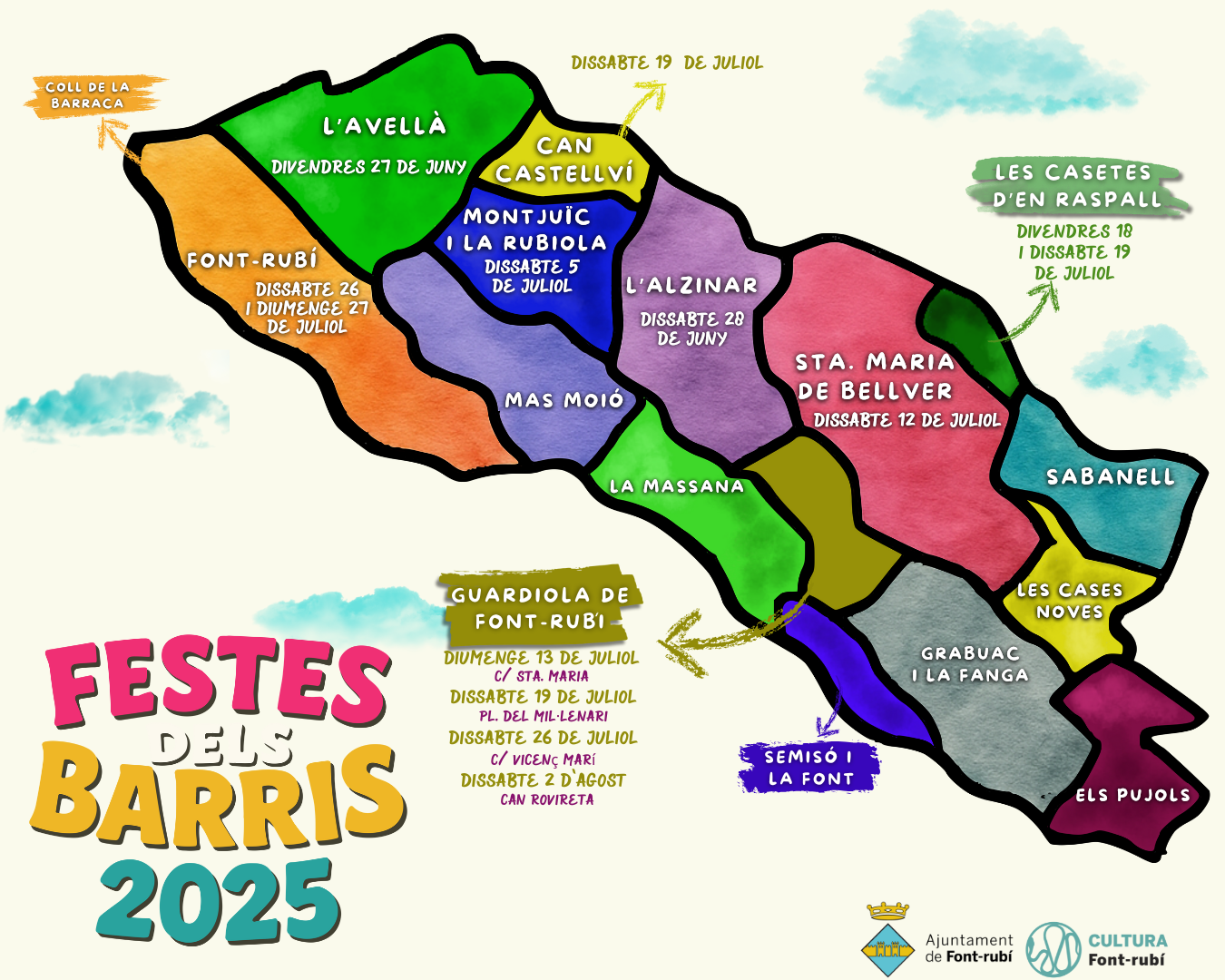 Festes dels Barris 2025 