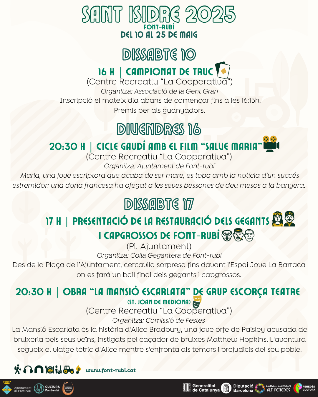 Primeres activitats de Sant Isidre 2025!